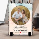 Ardezie Personalizata 38 de ani impreună