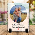 Ardezie Personalizata 39 de ani impreună
