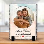 Ardezie Personalizata 40 de ani impreună