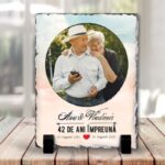 Ardezie Personalizata 42 de ani impreună