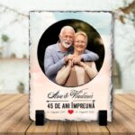 Ardezie Personalizata 45 de ani impreună