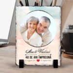 Ardezie Personalizata 48 de ani impreună