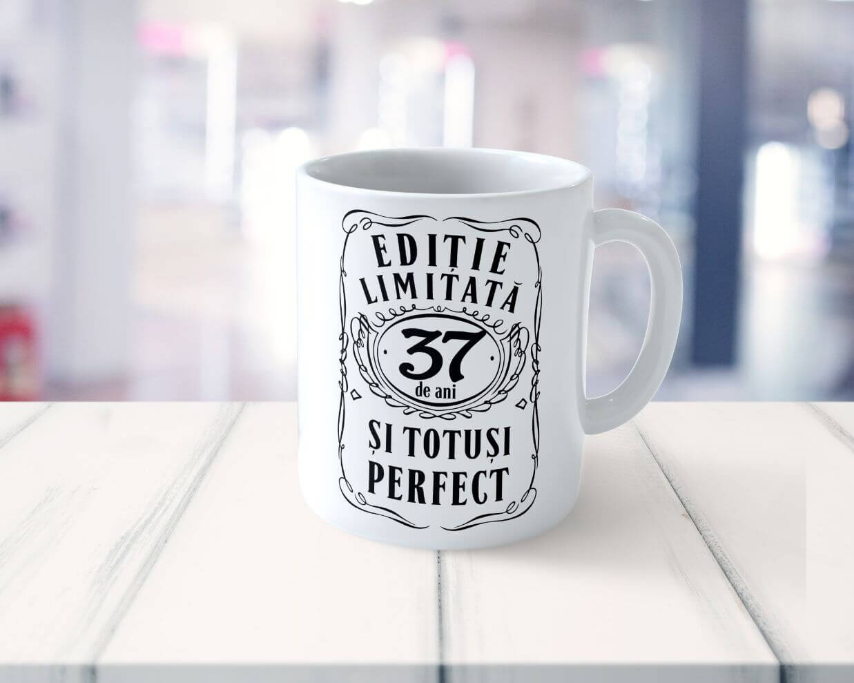 Cană personalizată Editie Limitata 37 de ani