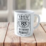 Cană personalizată Editie Limitata 83 de ani