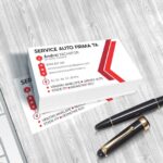 Cărți de vizită Service Auto Model2