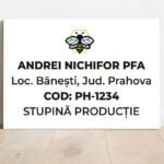 Panou Identificare Stupină