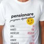 Tricou Pensionare Program Săptămânal