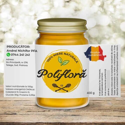 Etichete Miere Poliflora
