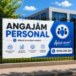 Banner Angajăm Personal
