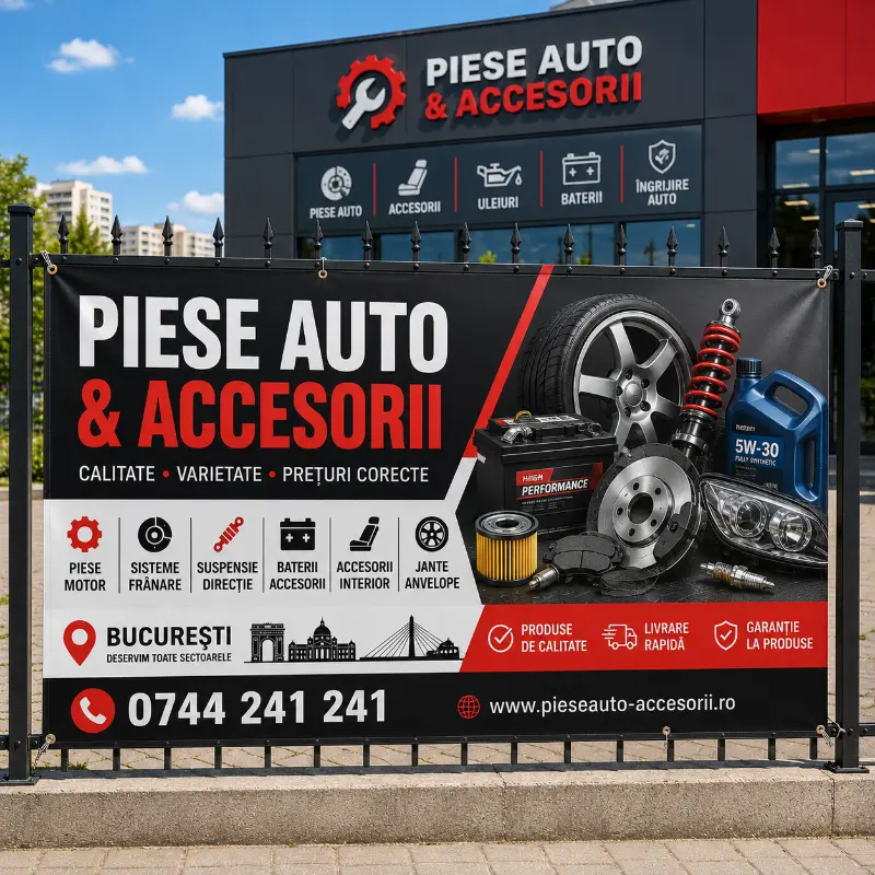 Banner Piese Auto și Accesorii