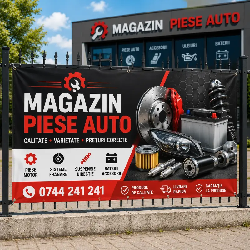 Banner Piese Auto