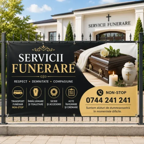 Banner Servicii Funerare