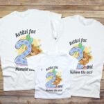 Set Tricouri Familie Astazi fac 2 ani