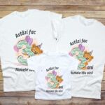 Set Tricouri Familie Astazi fac 3 ani