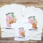 Set Tricouri Familie Astazi fac 5 ani