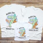 Set Tricouri Familie Astazi fac 7 ani