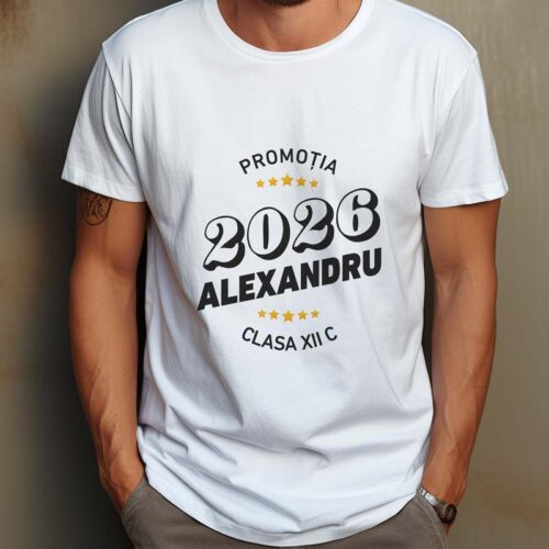 Tricou Personalizat Promoția 2026
