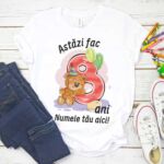 Tricou personalizat Astăzi fac 8 ani