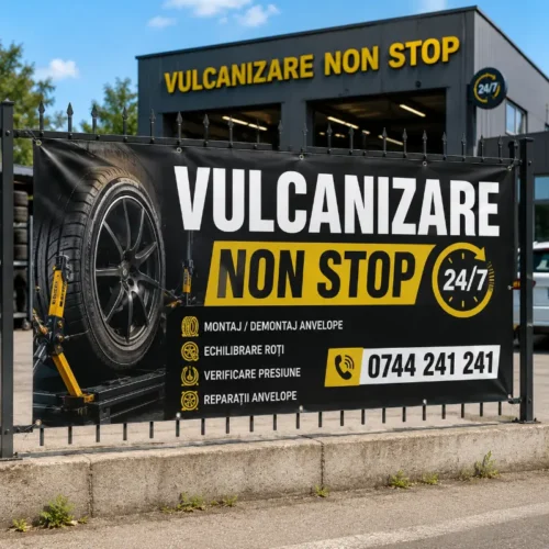 Banner Vulcanizare Non Stop