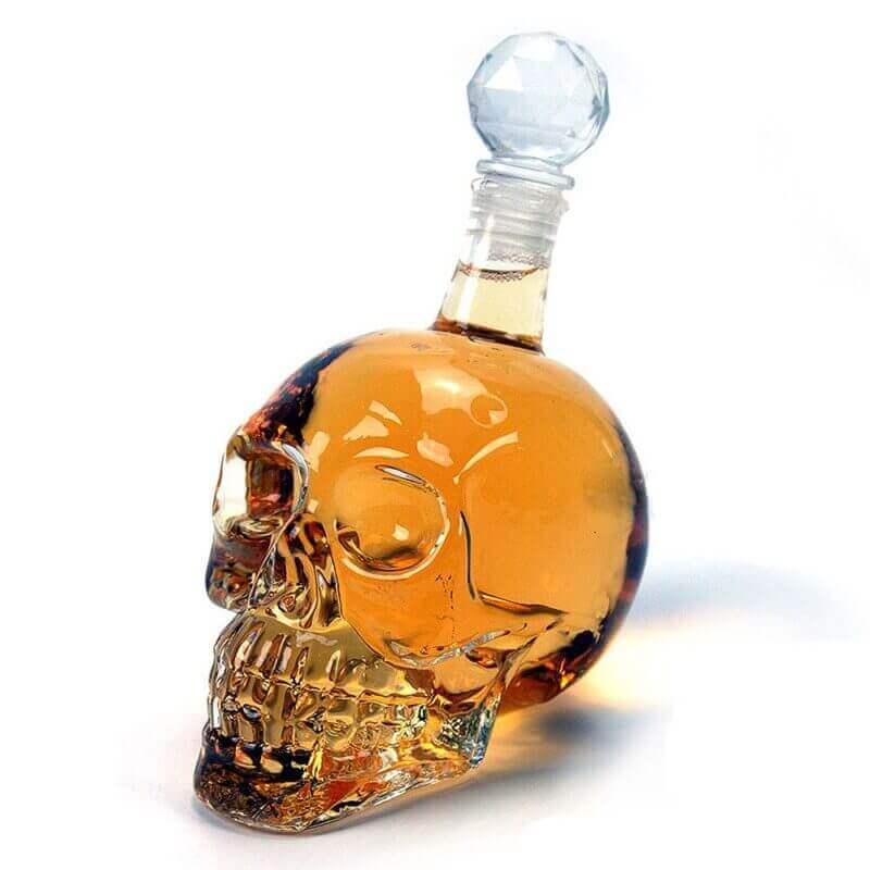 Decantor Whiskey Craniu 1000 ml