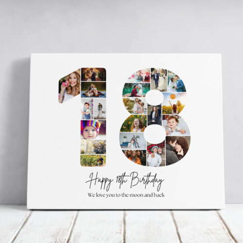 Tablou Personalizat Cadou Aniversare 18 ani