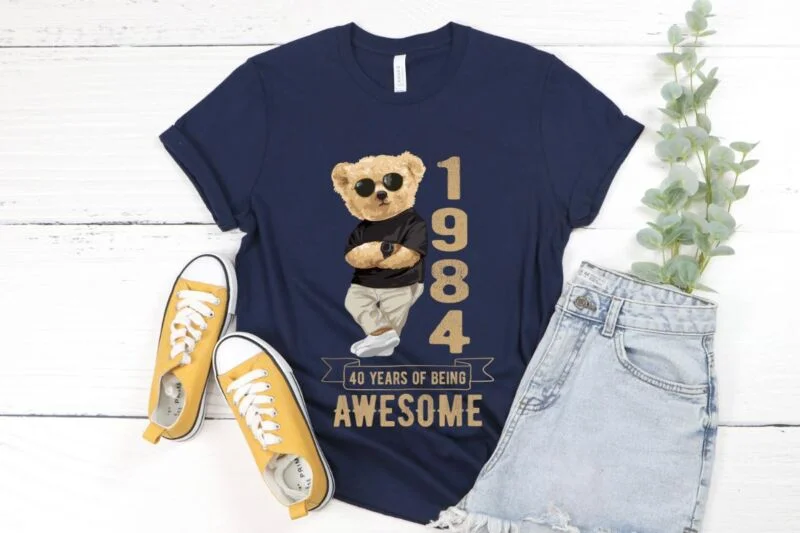 Tricou Personalizat 40 years of being awesome