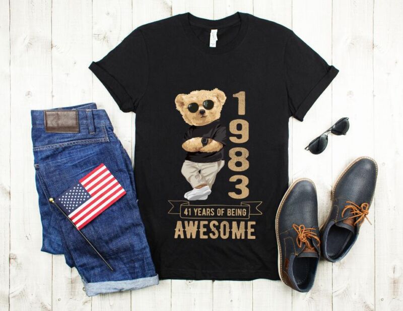 Tricou Personalizat 41 years of being awesome