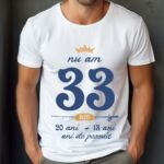 Tricou Nu am 33 am 20 cu 13 de ani de pescuit