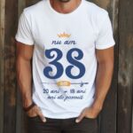Tricou Nu am 38 am 20 cu 18 de ani de pescuit