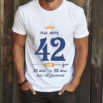 Tricou Nu am 42 am 20 cu 22 de ani de pescuit