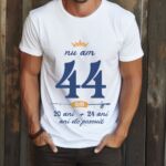 Tricou Nu am 44 am 20 cu 24 de ani de pescuit