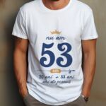 Tricou Nu am 53 am 20 cu 33 de ani de pescuit