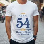 Tricou Nu am 54 am 20 cu 34 de ani de pescuit