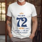 Tricou Nu am 72 am 20 cu 52 de ani de pescuit