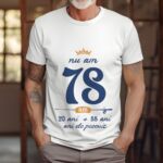 Tricou Nu am 78 am 20 cu 58 de ani de pescuit