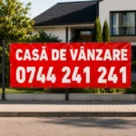 Banner Casă de Vânzare