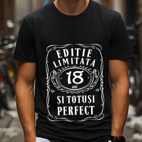 Tricou Editie Limitata 18 Ani si Totusi Perfect