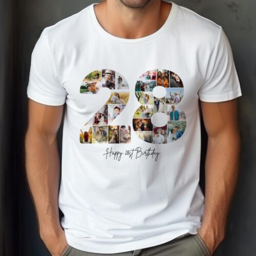 Tricou Personalizat Aniversare 28 ani