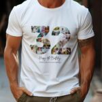 Tricou Personalizat Colaj Aniversare 32 ani