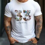 Tricou Personalizat Colaj Aniversare 33 ani