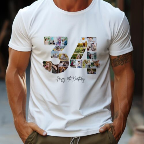 Tricou Personalizat Aniversare 34 ani