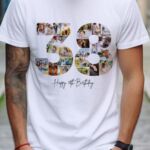 Tricou Personalizat Colaj Aniversare 38 ani