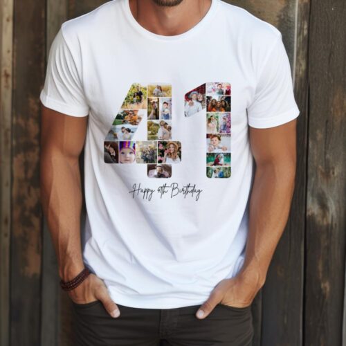 Tricou Personalizat Aniversare 41 ani