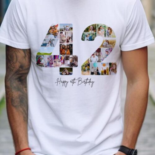 Tricou Personalizat Aniversare 42 ani