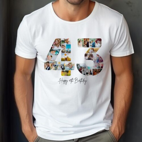 Tricou Personalizat Aniversare 43 ani