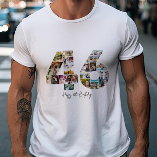 Tricou Personalizat Aniversare 46 ani