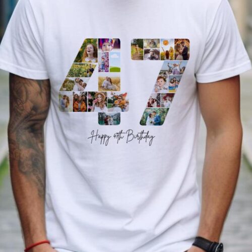 Tricou Personalizat Aniversare 47 ani