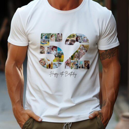 Tricou Personalizat Aniversare 52 ani