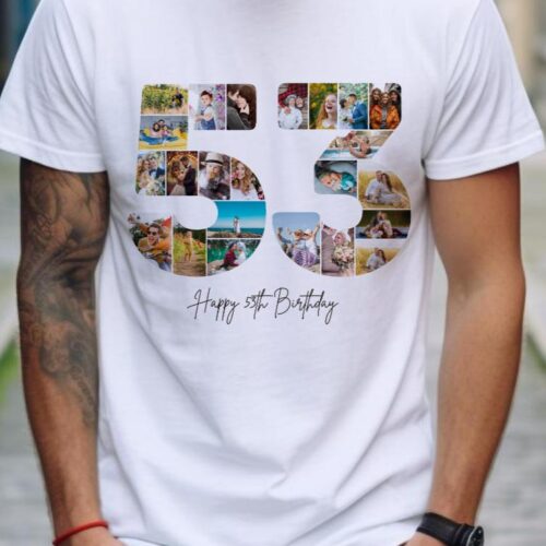 Tricou Personalizat Aniversare 53 ani