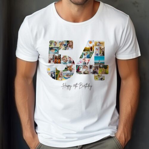 Tricou Personalizat Aniversare 54 ani